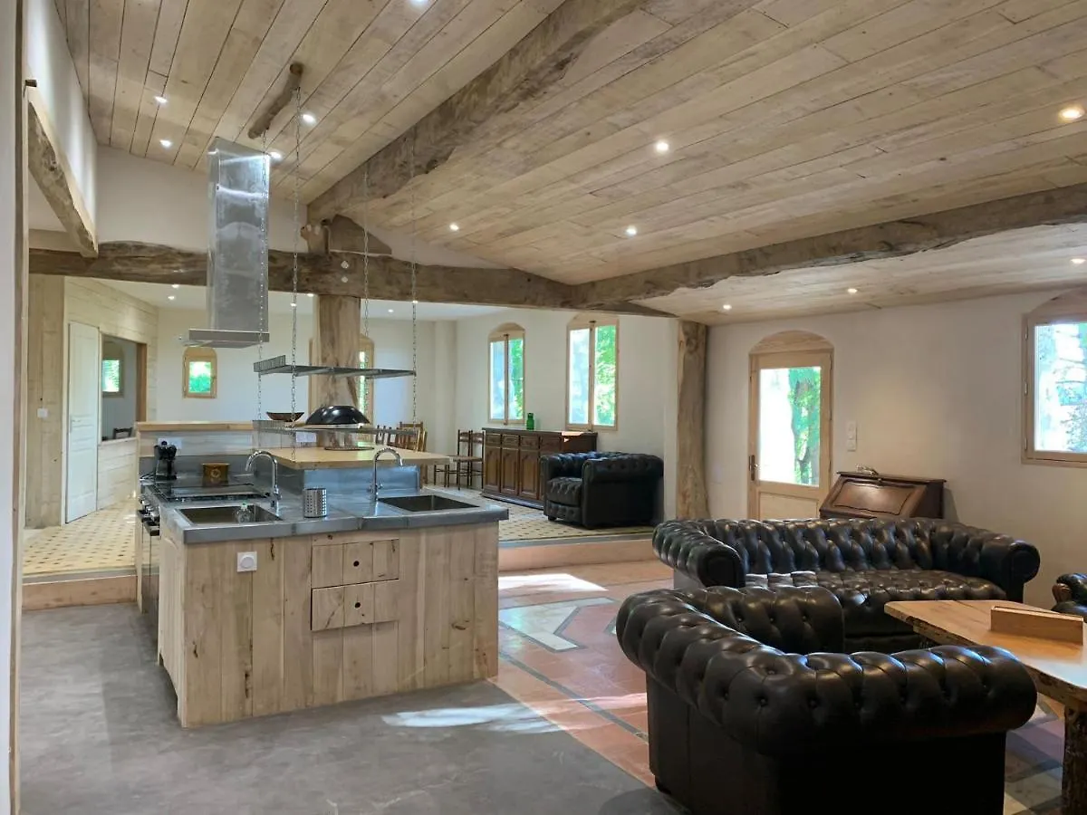 Grand Gite Les Cabanes De Fallot Pour 19 Personnes - Piscine Naturelle France